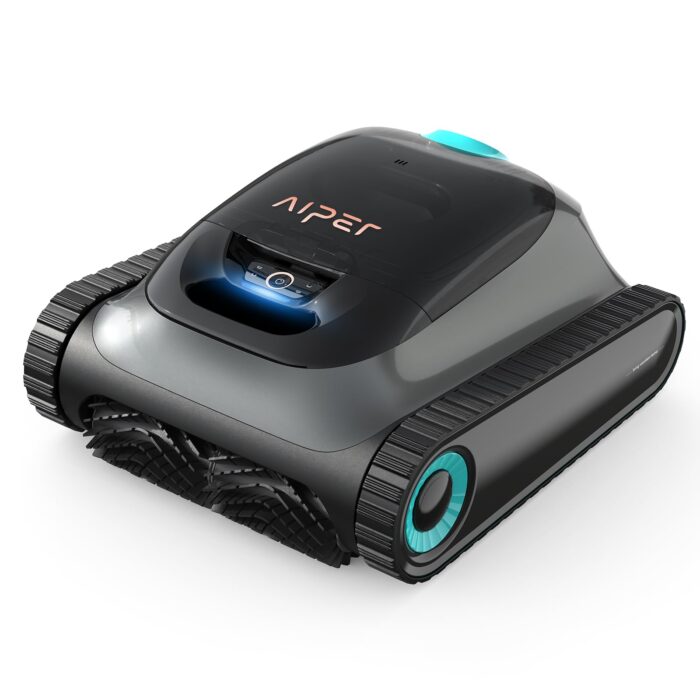 AIPER (2026 Upgrade) Scuba S1 Poolroboter Boden und Wand, Wasserlinienreinigung, Doppelfiltration, 240 Min Laufzeit, Intelligente Navigation, App-Steuerung & OTA-Updates für Einbau- und Aufstellpools