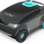 AIPER Kabelloser Poolroboter, Automatische Poolreiniger mit Fortschrittliche Partikelfiltration, 100-130 Minuten Akkulaufzeit, Auto-Park-Technologie, ideal für Oberirdische Pools bis zu 100㎡