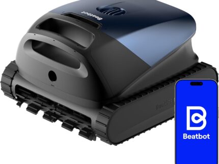 Beatbot (2026 Neu) Sora 10 Poolroboter Boden und Wand, Reinigt Wasserlinie & Plattformen, 25700 LPH Saugleistung, smartes Parken an der Waaaerlinie, 5L Filterkorb, bis zu 5 Std. Laufzeit, Tiefblau