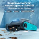 AIPER (2026 Upgrade) Scuba S1 Poolroboter Boden und Wand, Wasserlinienreinigung, Doppelfiltration, 240 Min Laufzeit, Intelligente Navigation, App-Steuerung & OTA-Updates für Einbau- und Aufstellpools